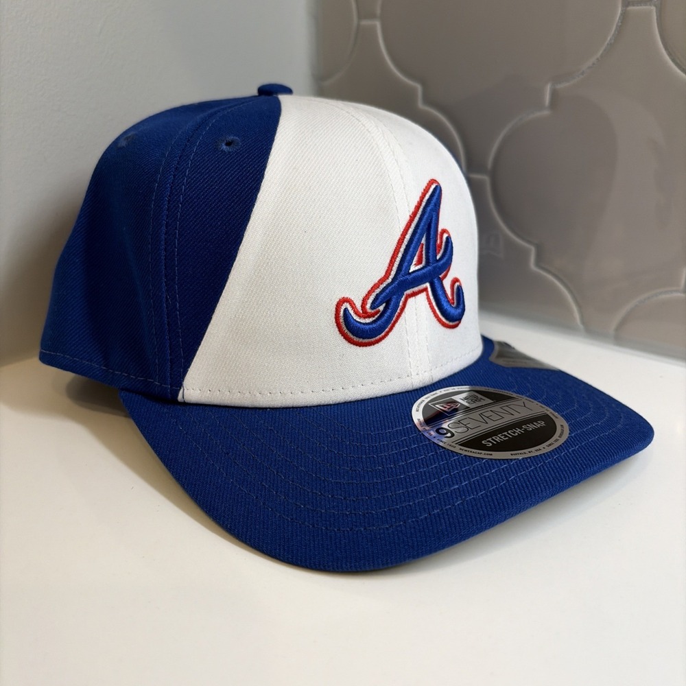 New Era Atlanta Braves 9SEVENTY Royal Blue City Connect Adjustable Snapback Hat